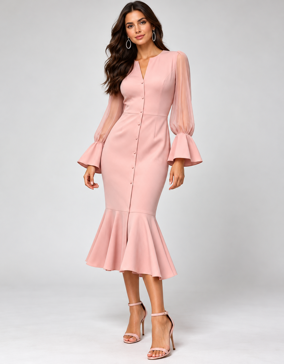 Vestido Bella - Rosa