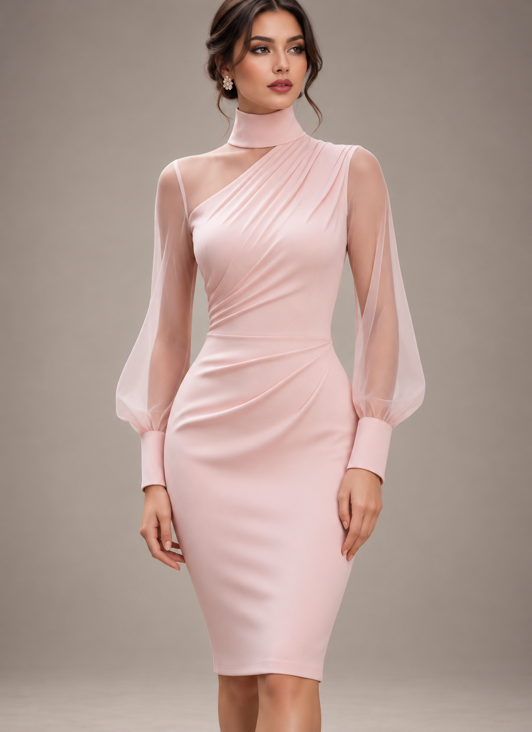 Vestido Brendi - Rosa